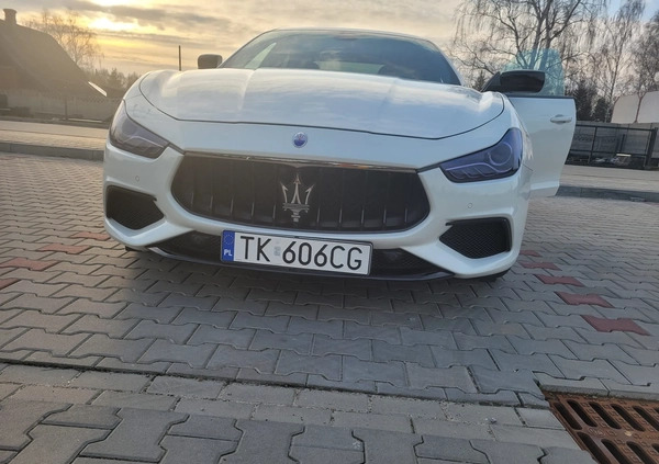 Maserati Ghibli cena 147000 przebieg: 72000, rok produkcji 2014 z Czarna Woda małe 137